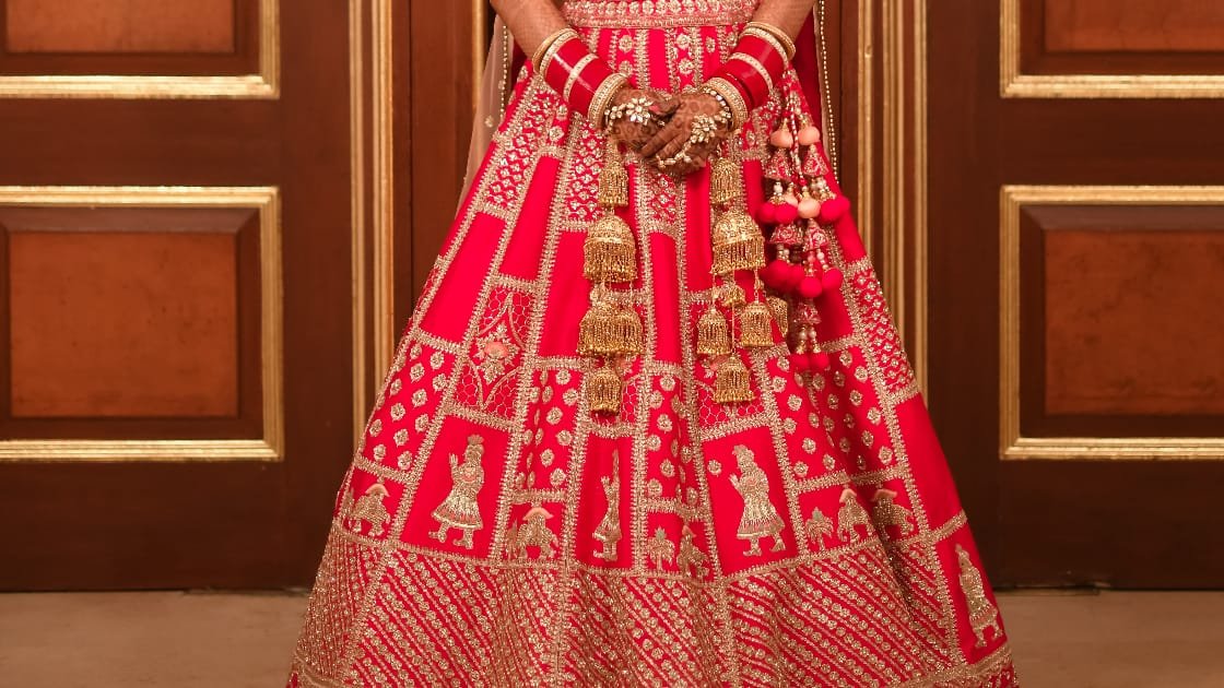bridal lehenga
